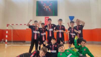 Türkiye Okul Sporları Federasyonu tarafından düzenlenen Küçük Erkekler Futsal Turnuvası’nda