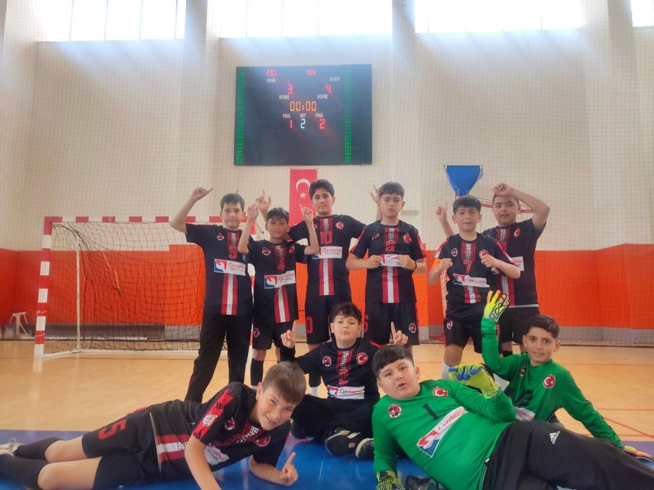 Türkiye Okul Sporları Federasyonu tarafından düzenlenen Küçük Erkekler Futsal Turnuvası’nda