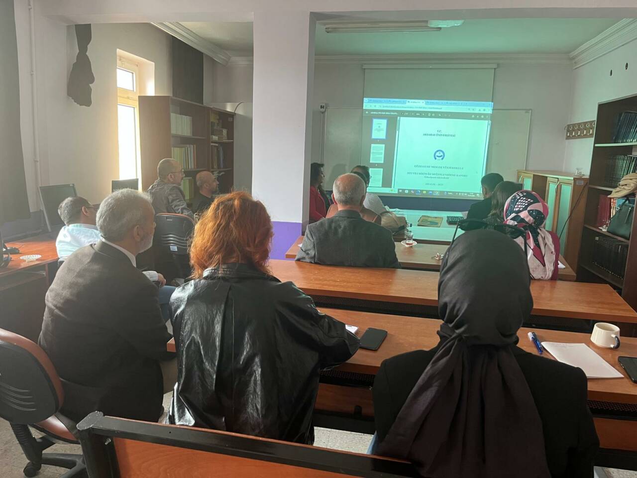 Aksaray Üniversitesi Güzelyurt MYO, Ortaköy MYO ekibi tarafından akran değerlendirmesine
