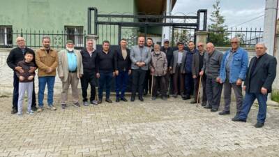 Ağaçören Kaymakamlığı tarafından gerçekleştirilen köy ziyaretleri kapsamında Hacıismailli Köyü’nde vatandaşlarla