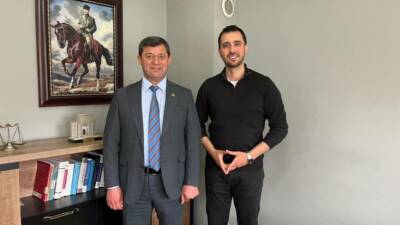 Aksaray Baro Başkanı Avukat Erçin Mevlüt Düzgün, avukat Bilgehan Özçifçi’yi