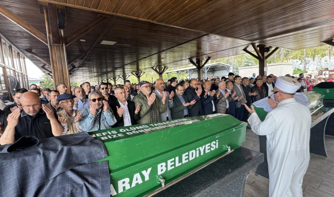 Aksaray’da Altınsoy ve Ülkü ailelerinin acı günü! Aksaray’da Meryem Altınsoy ve Emrullah Ülkü, cuma namazı sonrası kılınan