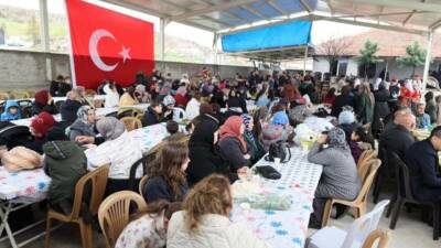 Aksaray Çeltik Köyü’nde düzenlenen Hıdırellez şenlikleri, yağışlı havaya rağmen yoğun