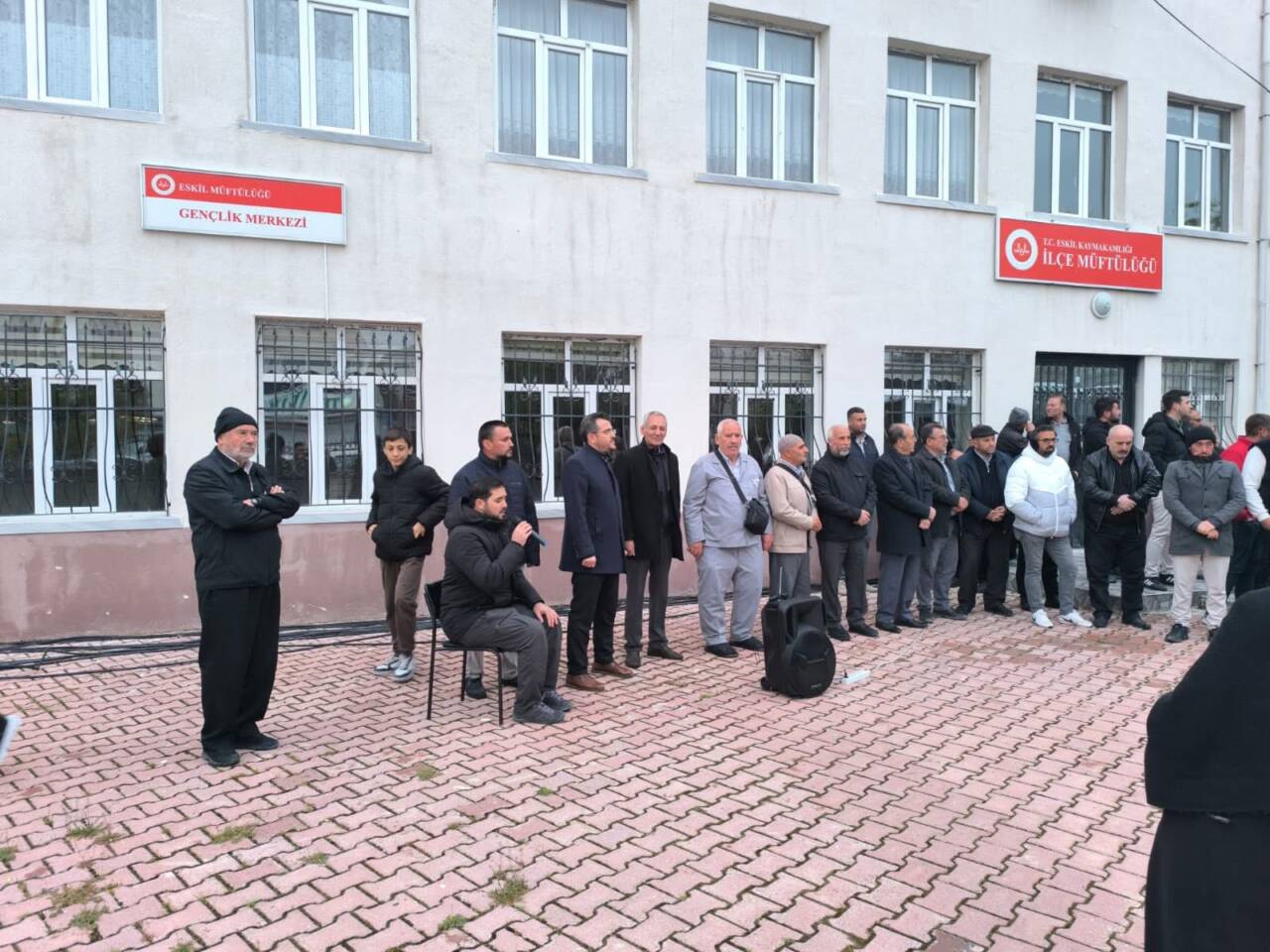 Aksaray’ın Eskil ilçesinde, İlçe Müftülüğü tarafından organize edilen programla hacı