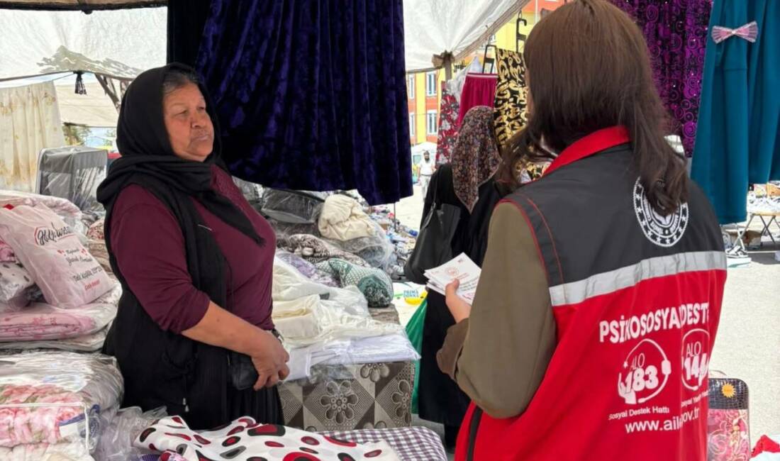 Aksaray Aile ve Sosyal Hizmetler İl Müdürlüğü tarafından yürütülen Mobil