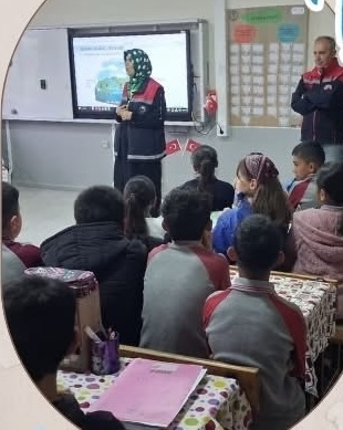 Su Verimliliği Seferberliği kapsamında Aksaray’da ilkokul öğrencilerine su tasarrufu bilinci
