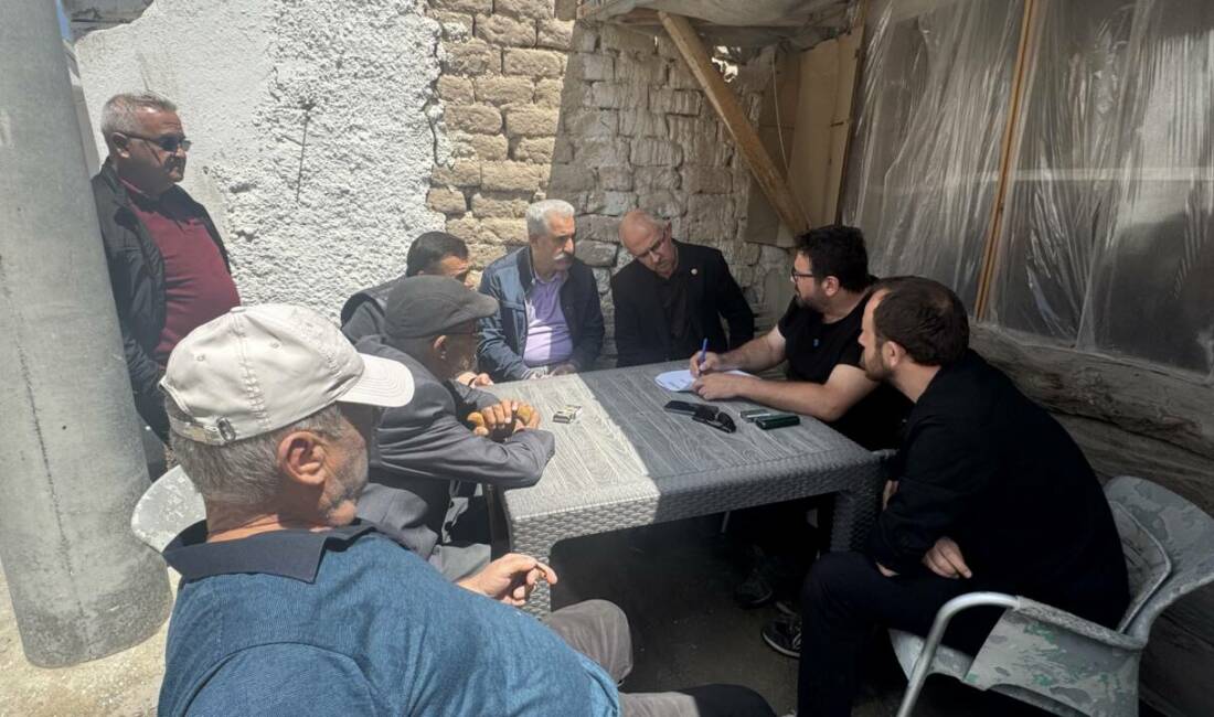 Aksaray-Ulukışla demiryolu projesi için mahalle ve köylerde başlayan sosyal değerlendirme