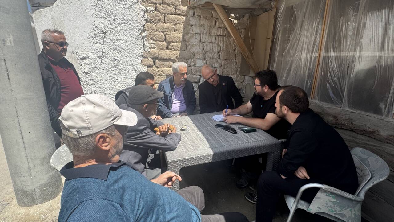 Aksaray-Ulukışla demiryolu projesi için mahalle ve köylerde başlayan sosyal değerlendirme