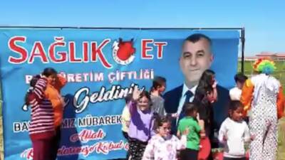 Aksaraylılar Yenikent’teki çiftliğe akın etti, bayram rekorla geçti.