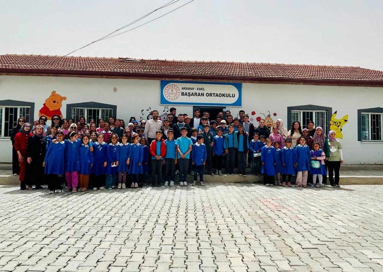 Aksaray’da köy okullarına yönelik anlamlı bir sosyal sorumluluk projesi hayata