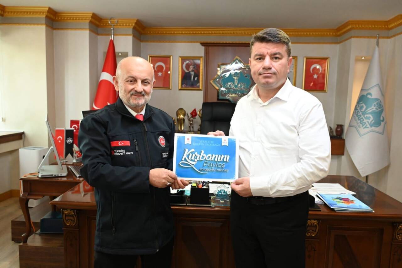 Aksaray Belediye Başkanı Dr. Evren Dinçer, 2026 vekâleten kurban bağışını