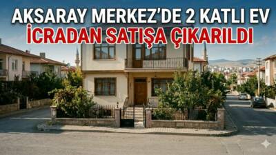 Aksaray Merkez Cumhuriyet Mahallesi’nde 503 m² arsa üzerindeki dubleks müstakil