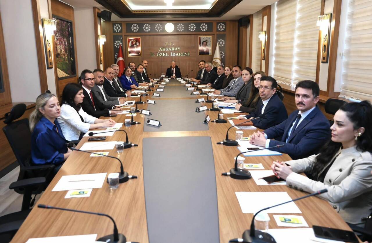 Aksaray’da İl İstihdam ve Mesleki Eğitim Kurulu, Vali Murat Duru
