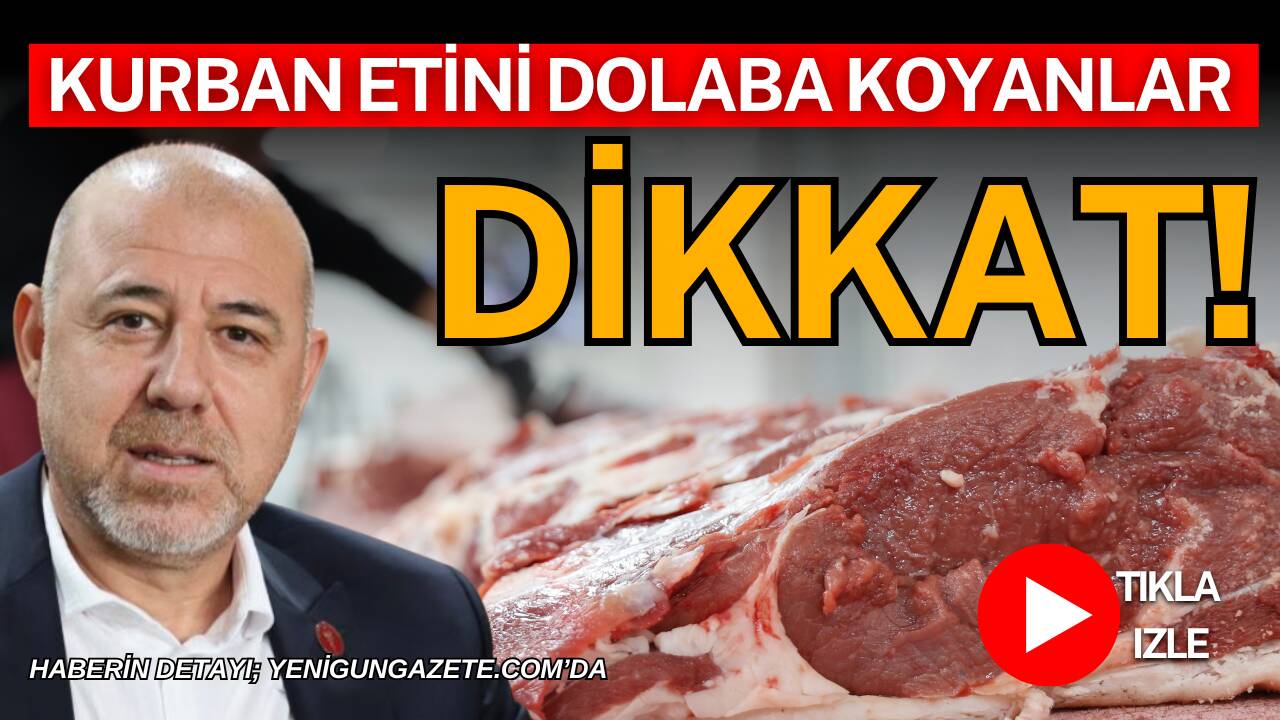 Kurban Bayramı'nda kurbanlıkların kesiminin ardından hemen dolaplara alınan etlerin kalitesinin