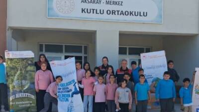 Aksaray’da “Su Verimliliği Seferberliği” kapsamında ilkokul öğrencilerine yönelik bilinçlendirme eğitimleri