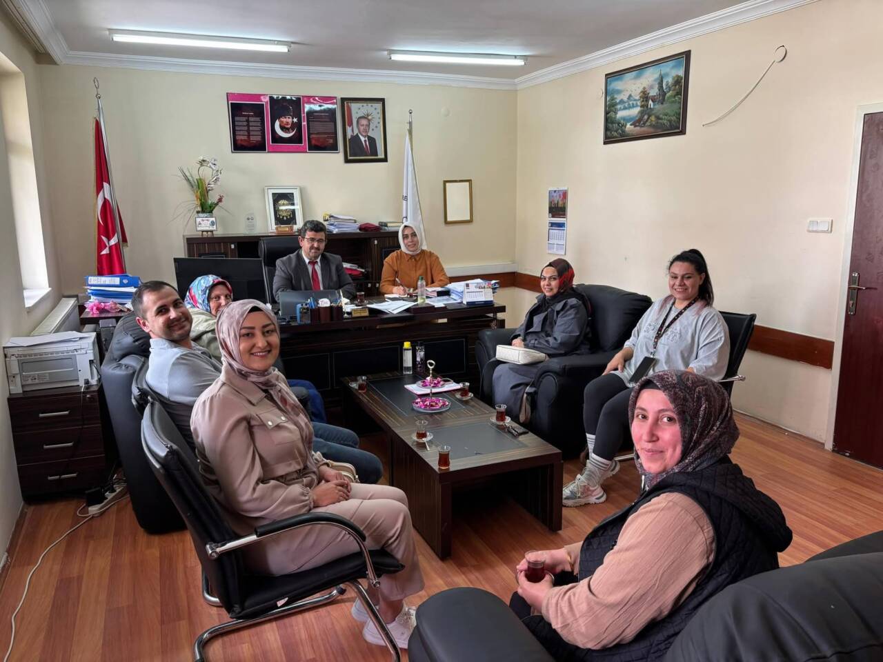 Ağaçören’de okul öncesi eğitim süreçlerinin niteliğini artırmak amacıyla İlçe Milli