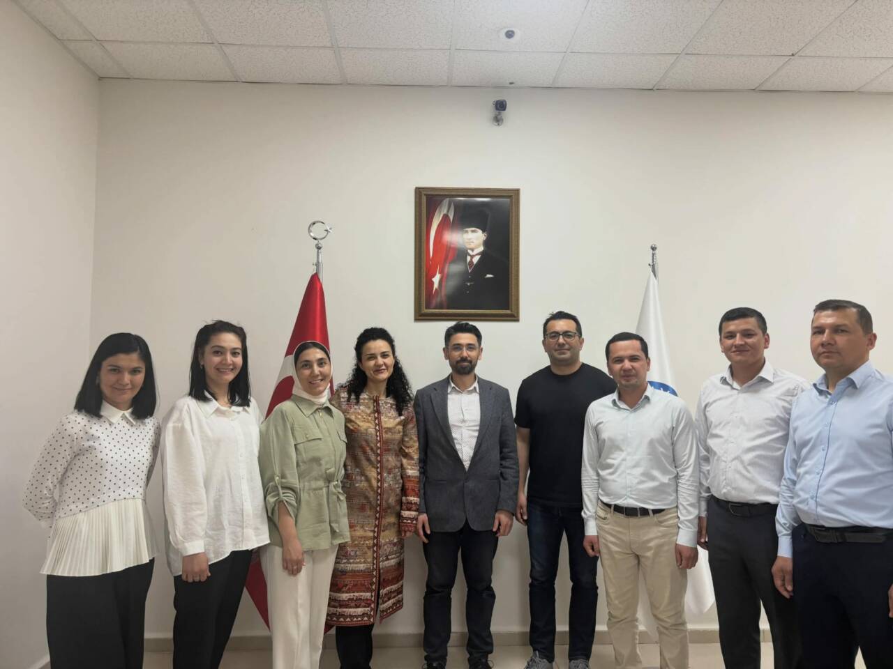 Aksaray Üniversitesi Tıp Fakültesi’nde gerçekleştirilen akademik programların ardından Özbekistan’dan gelen