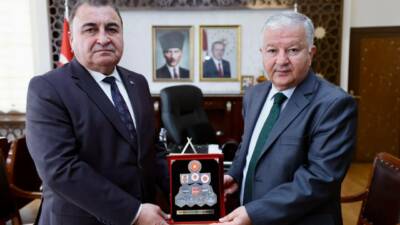 Ankara Temsilcisi Doğan Pehlivanoğlu ve beraberindeki heyet, Aksaray Valiliği’nde yürütülen