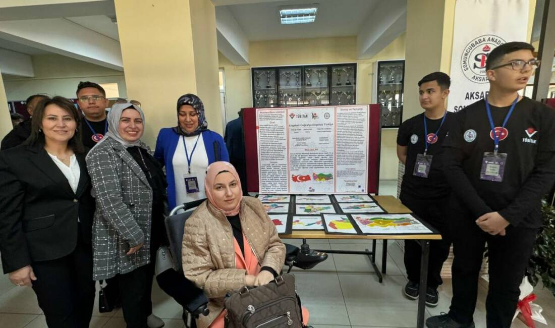 Somuncu Baba Anadolu Lisesi‘nden bilim şöleni! Aksaray’da Somuncu Baba Anadolu Lisesi tarafından TÜBİTAK 4006 Bilim Fuarları