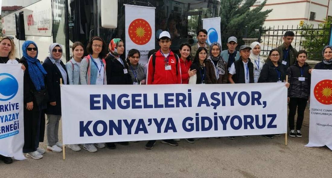 Engeller sevgiyle aşıldı, rota Konya oldu! Beyazay Aksaray’ın Konya gezisinde engelli bireyler ve aileleri unutulmaz bir