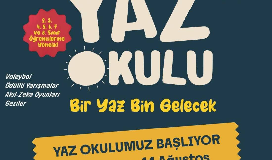 TÜGVA Aksaray’ın ücretsiz yaz okulunda öğrenciler manevi eğitimden spora kadar