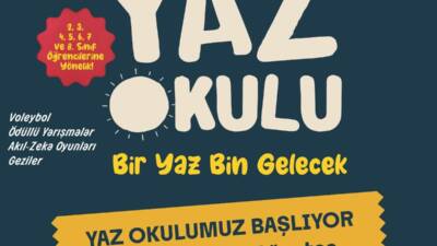 TÜGVA Aksaray’ın ücretsiz yaz okulunda öğrenciler manevi eğitimden spora kadar