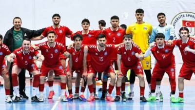 Aksaray Üniversitesi, salon futbolu Türkiye Birinciliği çeyrek finalinde Dicle Üniversitesi’ne