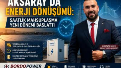 Aksaray merkezli enerji firması BordoPower’ın sahibi Mustafa Diker, güneş enerjisinde
