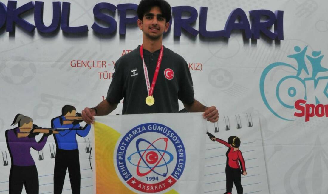 Okul Sporları Atıcılık Gençler ve Yıldızlar Türkiye Birinciliği yarışmalarında Aksaray