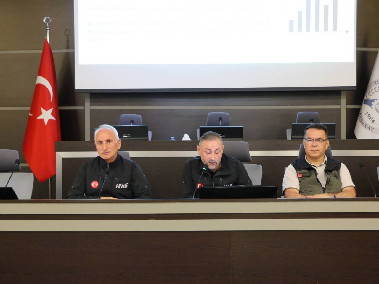 Aksaray’da orman yangınlarına karşı hazırlık kapsamında düzenlenen eğitim programıyla kurumlar