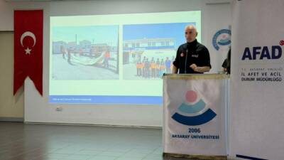 Aksaray’da afetlere hazırlıklı toplum bilincinin artırılması amacıyla önemli bir etkinlik