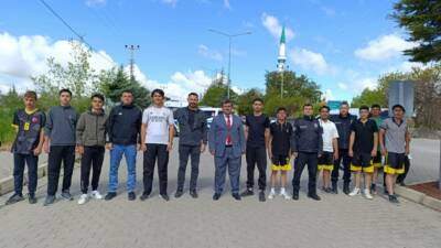 Ağaçören’de düzenlenen Gençlik Koşusu, 19 Mayıs etkinlikleri kapsamında gençlerin yoğun