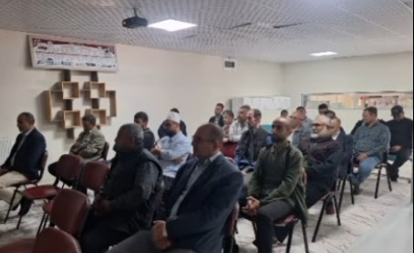Ağaçören’de düzenlenen personel toplantısında kurban ibadetine dair güncel konular ele