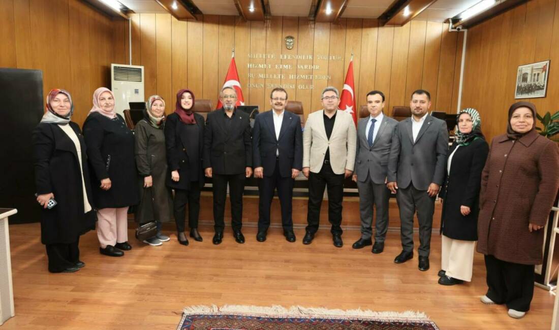 AK Parti’den İl Genel Meclisi’ne ziyaret AK Parti Merkez İlçe Başkanı ve yönetimi, İl Genel Meclisi