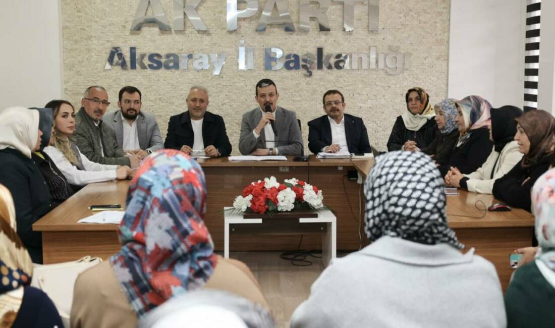 AK Parti Aksaray İl Başkanlığı ev sahipliğinde, teşkilat mensuplarına yönelik