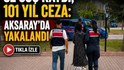 Aksaray İl Jandarma Komutanlığı ekipleri tarafından gerçekleştirilen çalışma kapsamında, hakkında
