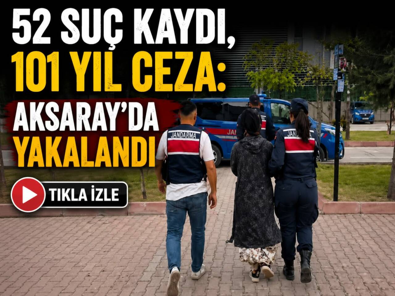 Aksaray İl Jandarma Komutanlığı ekipleri tarafından gerçekleştirilen çalışma kapsamında, hakkında