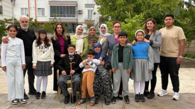 Milli Aile Haftası kapsamında şehit ailesine yapılan ziyaret, kuşaklar arası