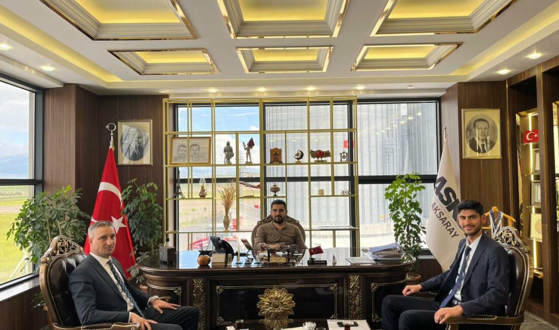 Vakıf Katılım Bankası Aksaray Şube yöneticileri, ASKON Aksaray Başkanı Hasan