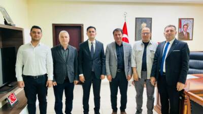 Eskil Kaymakamı Taha Soydaş, Kurban Bayramı dolayısıyla kurum amirleri ve