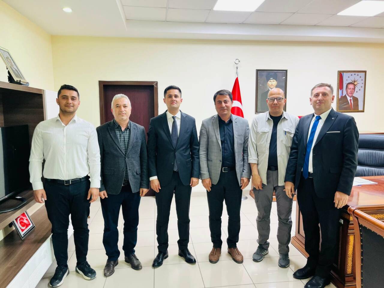 Eskil Kaymakamı Taha Soydaş, Kurban Bayramı dolayısıyla kurum amirleri ve