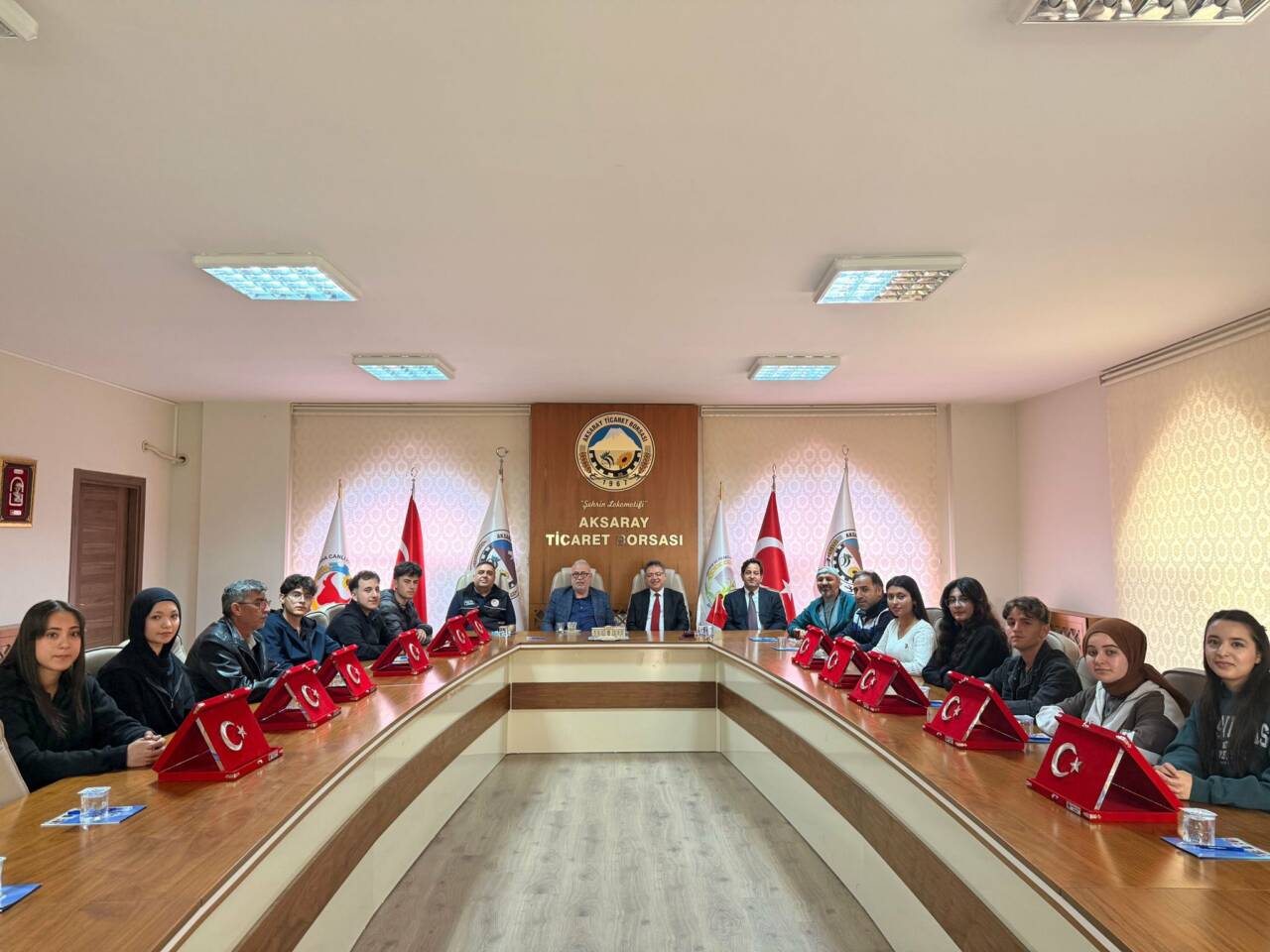 Aksaray Ticaret Borsası Başkanı Hamit Özkök, Aksaray Yunus Emre Anadolu
