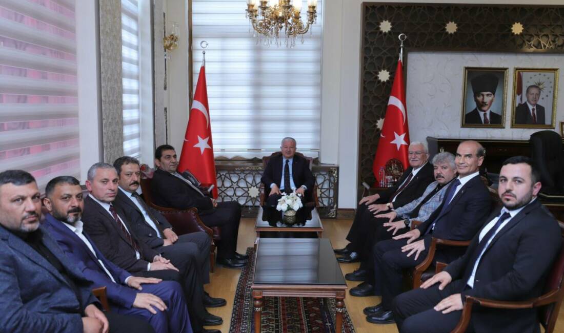 Aksaray Valisi Murat Duru, Esnaf ve Sanatkârlar Odaları Birliği Başkanı