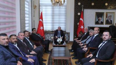 Aksaray Valisi Murat Duru, Esnaf ve Sanatkârlar Odaları Birliği Başkanı