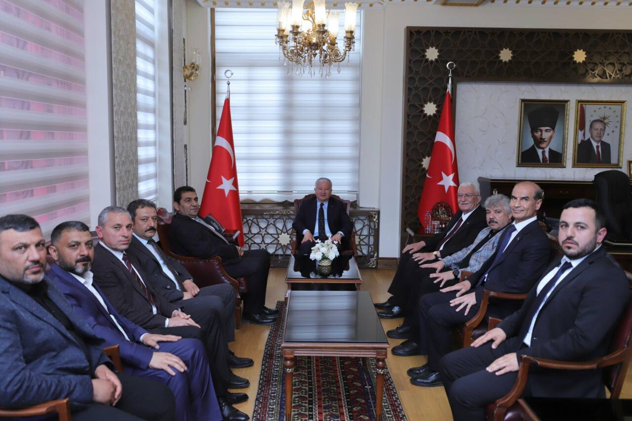 Aksaray Valisi Murat Duru, Esnaf ve Sanatkârlar Odaları Birliği Başkanı