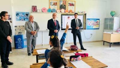 Cumhuriyet Mahallesi merkezli program kapsamında Eskil Kaymakamı Taha Soydaş, ilgili