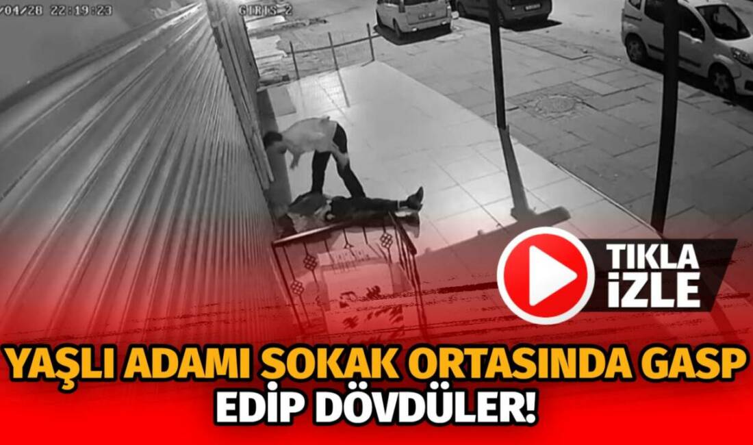 Yaşlı adamı sokak ortasında gasp edip dövdüler! Ankara'da yaşlı adamı ağır yaralayıp parasını gasp eden saldırgan tutuklandı.