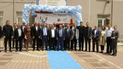 Eğitim-Bir-Sen Aksaray Şube Başkanı Murat Görmez, Gülağaç ilçesinde okul ziyaretleri