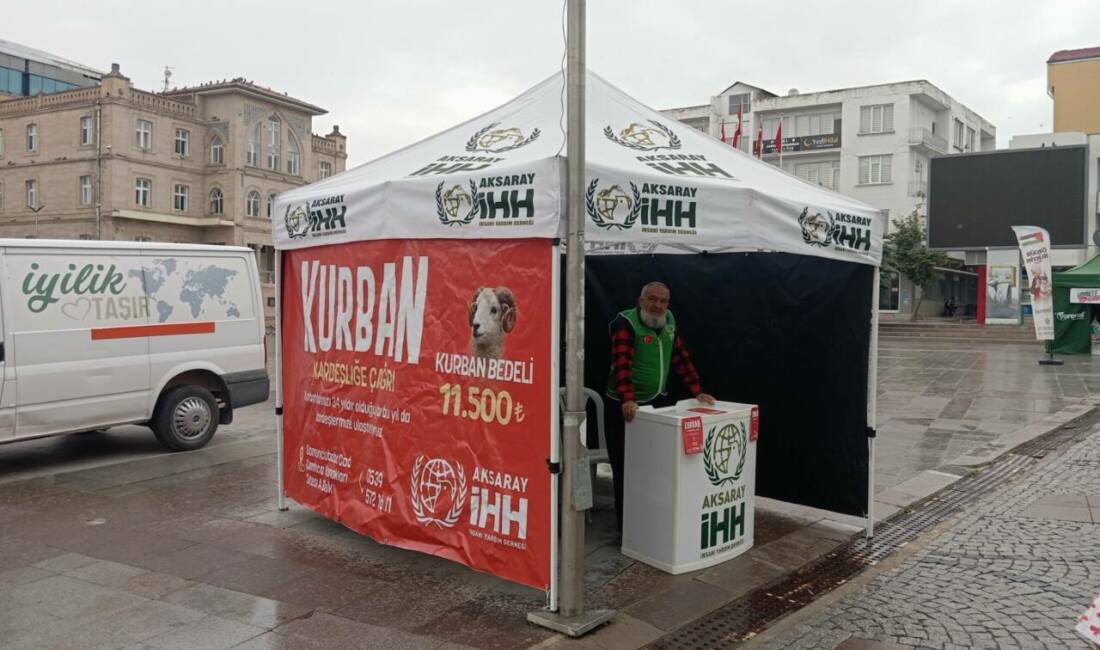 Aksaray İHH, 2026 Kurban çalışmaları kapsamında “Kurban Kardeşliğe Çağrı” sloganıyla