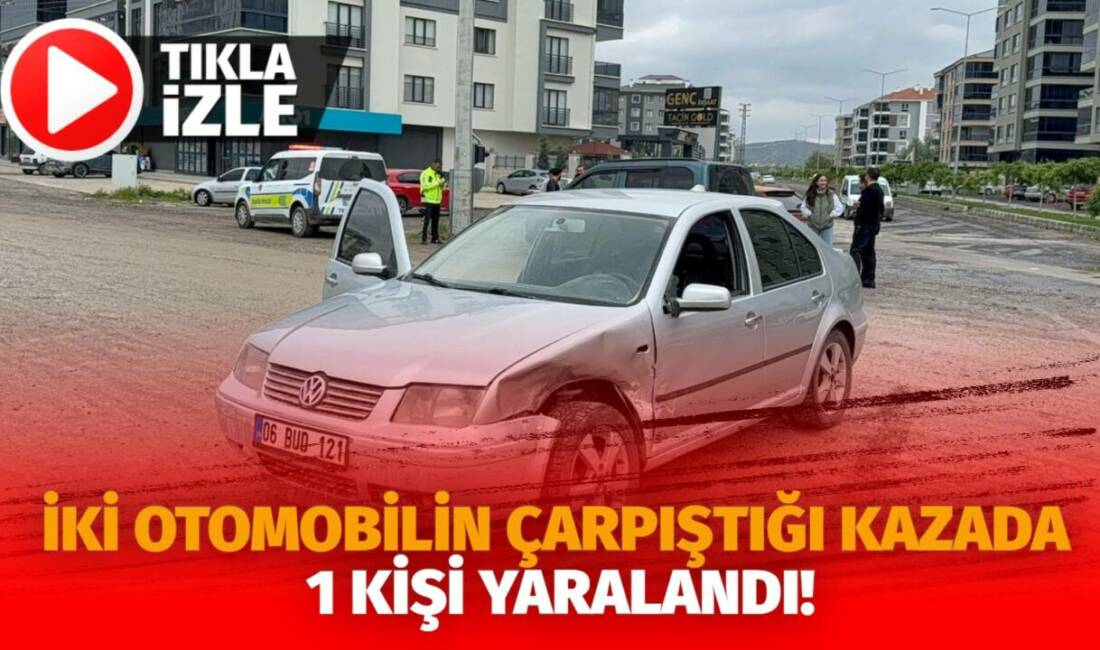 Aksaray’da iki otomobilin çarpıştığı trafik kazasında 1 kişi yaralandı. Yaralı